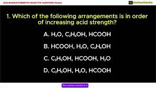 Acid Strength Order Explained (H₂O vs Alcohol vs Carboxylic Acid) |Kokochem Education