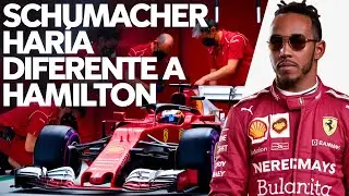 &iexcl;El error de Hamilton en la Ferrari que SCHUMACHER nunca cometer&iacute;a!