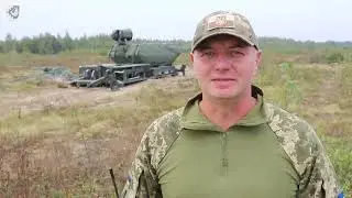 Ukrainian:  Air defense personnel from the Western Air Command of the Ukrainian..