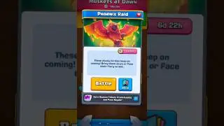 Free Royale Top Deck for Phoenix |Raid Challenge| in Clash Royale! #shorts #clashroyale