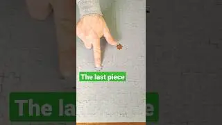 The Last Piece & Jigsaw Puzzle Pick Up Challenge #satisfying