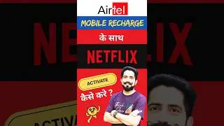 Activate Netflix OTT with Airtel Recharge Plan 279