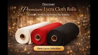 Fabric Cloth Details Explain in Video for Mandap Event Decoration Quality #fabricdetails 9924799905