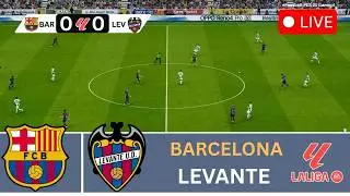 🔴 LIVE: Barcelona vs Levante | La Liga 2026 | Full Match | eFootball PES 2021 Gameplay