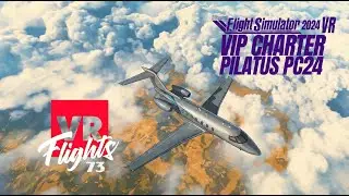 AI clip 1 - VIP on Pilatus PC24 from Cannes to Krakow on Poland