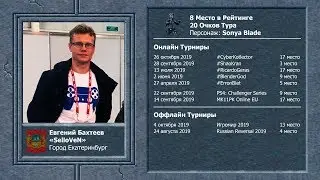JKL Online Tour. Карточка Игрока. SelloVeN