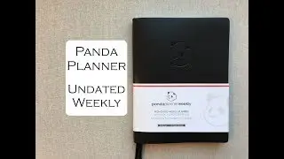 Panda Planner- { Undated Weekly }-Full Walk through!