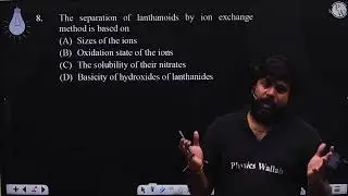 The separation of lanthanoids by ion exchange method is based on....