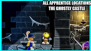 Princess Peach Showtime The Ghostly Castle ALL NINJA LOCATIONS Hide and Seek Challenge