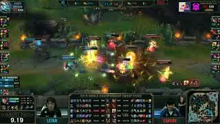 IG vs DAMWON final fight - Worlds 2019