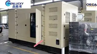 Baudouin 600kW silent box diesel generator set BY OSEA POWER