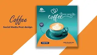 Social Media Post Graphic Design - Adobe Illustrator Tutorial #Designer_Asma