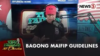 PHAPi sa MAIFIP: Endorsement ng mga pulitiko, hindi na kailangan | Ted Failon & DJ Chacha