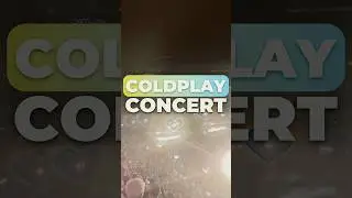 Atmosphere on the concert of Coldplay | Work & Travel USA