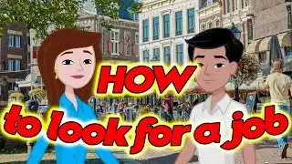 How to Find a Job Fast in a New City |  Real English about looking for a job |  Listening Practice
