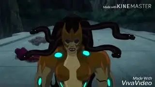 (DC wonder woman Bloodlines) Medusa grows giant!