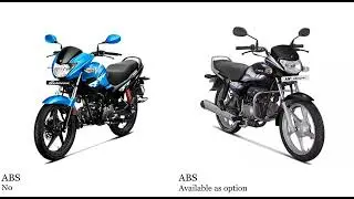 Hero Glamour 125 vs Hero HF Deluxe 100 Test specification comparison