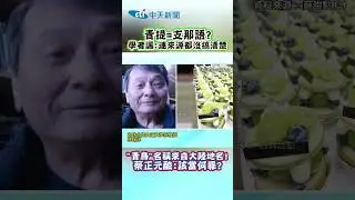 青提=支那語? 學者諷:連來源都沒搞清楚 