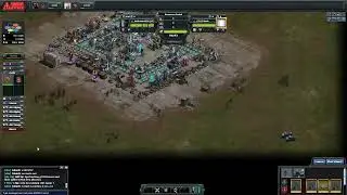 war commander  new base setup test  while pvp attack same time
