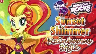 My Little Pony Equestria Girls Sunset Shimmer  Dress Up Game for Girls