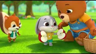 Red Apple Falling 🍎 | Fun Cartoon for Kids | Tiny Fun World