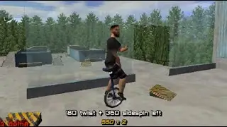 Street Uni X - PS1 Styled Tony Hawks Pro Unicycling!