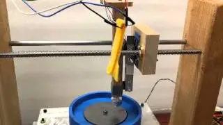 Low-cost Pin-on-disk Tribometer, Spring 2016 E4, Harvey Mudd College
