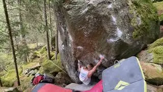 Timberman, 7b+. Magic Wood