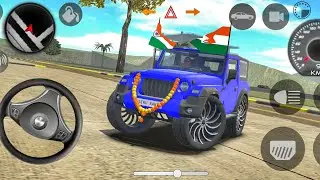 DOLLAR SONG🔥VILLAGE OFF-ROAD MAHINDRA THAR🔥INDIAN CARS SIMULATOR 3D 