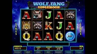 Wolf fang&mdash;-super moon 