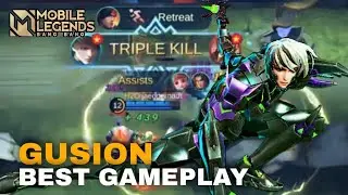 Gusion Hyper Carry Gameplay | Mobile Legends
