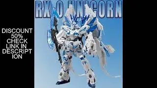1/144 Hg Rx-0 Unicorn Destruction Mode Anime Character Armor Model Assembly Desktop Ornament Action
