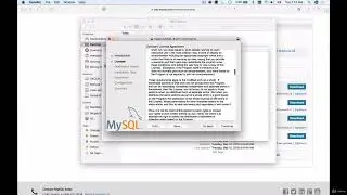 2.1  Downloading and Installing MySQL on MAC