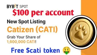 Bybit New Token splash event. Catizen Token Splash Bybit. Bybit new offer.