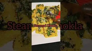 Steamed Dhokla | Dhokla #dhokla #shorts