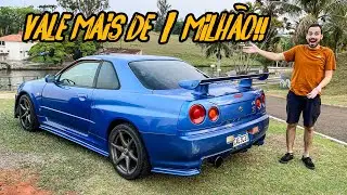 ÚNICO SKYLINE GTR R34 LEGALIZADO NO BRASIL!!😱 VOU COMPRAR??