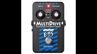 Fzone PT-1 Tuner and EBS Multidrive Overdrive, | Bass Pedal Board Walkthroug EP. 1