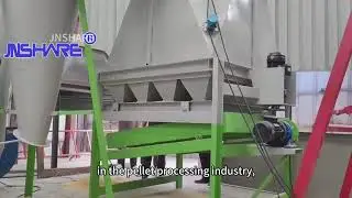 Counter flow cooling machine, Counter flow cooler.#pelletmill #pelletmachine #biomasspelletmachine