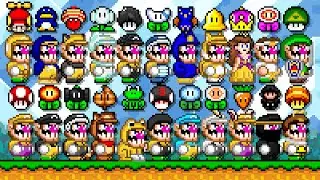 Super Mario World Deluxe - All New Power-Ups (Wario). ᴴᴰ