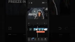 Character freeze intro tutorial/Capcut tutorial #capcut #trending #mobilevideoediting#editing #edit