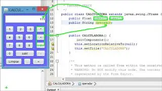 Calculadora Básica en Java NetBeans