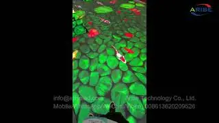 LED floor tile display screen interactive IP65 waterproof P3.91 P4.81 dance floor tile led screen Fl