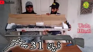 Unboxing Diana 31 Panther .22 Full Review Power & accuracy test 20 yard