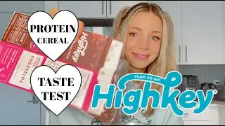 Protein Cereal Taste Test - High Key