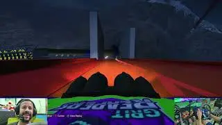 Forza Horizon 5 with Direct Drive on Custom Track.