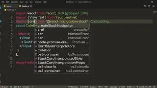 React Native Tutorial | CafeBar Application Part 2 React Navigation