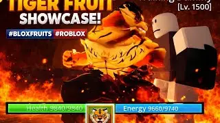 Tiger fruit showcase! #BloxFruits #TigerFruit #Roblox #BloxFruitsPvP #AnimeRoblox