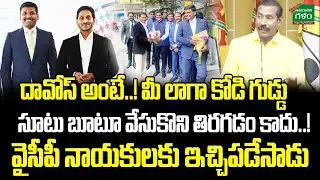 దావోస్ అంటే..! TDP MLA Palla Srinivas Strong Counter To YS Jagan | AP Politics | Amaravati Galam