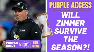 Does Mike Zimmer know his time is running out as Minnesota Vikings head coach?