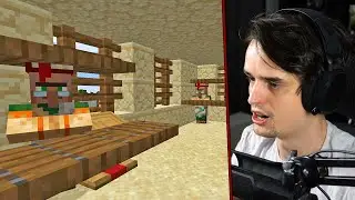 Mijn villager marktplaats begint vorm te krijgen..